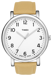 Timex Biały/Skóra Ø42 mm T2N477