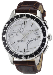 Timex Biały/Skóra Ø42 mm T2N496