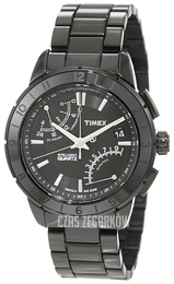 Timex Intelligent Czarny/Stal Ø42 mm T2N500