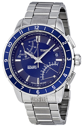 Timex Intelligent Niebieski/Stal Ø42 mm T2N501