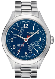 Timex Intelligent Niebieski/Stal Ø42 mm T2N507