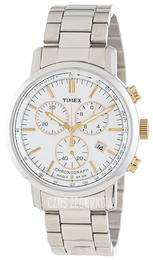 Timex Biały/Stal Ø42 mm T2N5589J