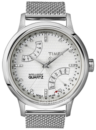 Timex Intelligent Biały/Stal Ø42 mm T2N571