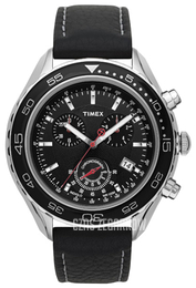 Timex Czarny/Skóra Ø43 mm T2N592