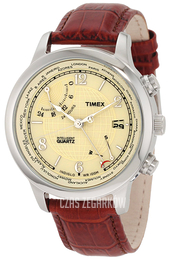Timex Intelligent Beżowy/Skóra Ø43 mm T2N611