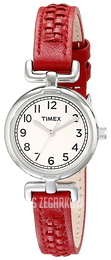 Timex Weekender Biały/Skóra Ø25 mm T2N661