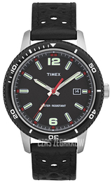 Timex Czarny/Skóra Ø42 mm T2N662