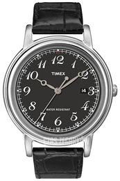Timex Czarny/Skóra Ø38 mm T2N667