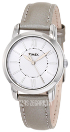 Timex Classic Elevated Biały/Skóra Ø32 mm T2N683