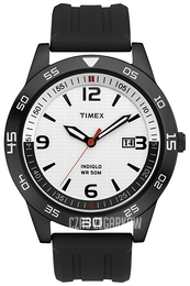 Timex Sports Biały/Guma Ø43 mm T2N698
