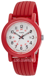Timex Biały/Guma Ø41 mm T2N715