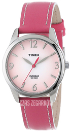 Timex Różowy/Skóra Ø32 mm T2N8649J