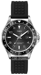 Timex Czarny/Guma Ø42 mm T2P029