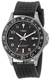 Timex Czarny/Guma Ø42 mm T2P029KW