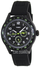 Timex Czarny/Guma Ø46 mm T2P044