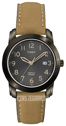 Timex Classic Elevated Czarny/Skóra Ø39 mm T2P133