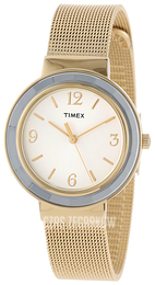 Timex Srebrny/Pozlacana Ø31 mm T2P197KW