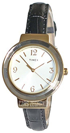 Timex Ameritus Biały/Skóra Ø31 mm T2P1999J