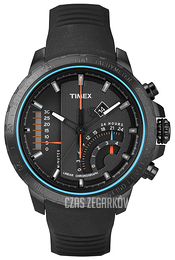 Timex Czarny/Guma Ø47 mm T2P272D7
