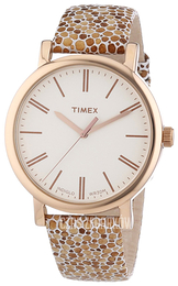 Timex Classic Biały/Skóra Ø38 mm T2P325