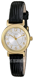 Timex Srebrny/Skóra Ø25.5 mm T2P4309J