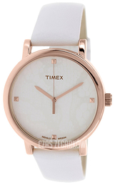 Timex Classic Biały/Skóra Ø38 mm T2P460
