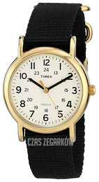 Timex Weekender Kremowy/Stal w odcieniu złota Ø31 mm T2P4769J