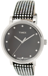 Timex Classic Czarny/Skóra Ø38 mm T2P481