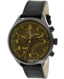 Timex Intelligent Czarny/Skóra Ø43 mm T2P511