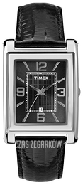 Timex Classic Czarny/Skóra T2P517