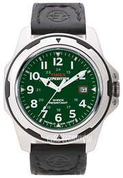 Timex Expedition Zielony/Skóra Ø42 mm T49451