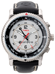 Timex Expedition Srebrny/Skóra Ø42 mm T49551