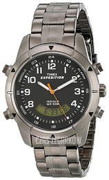 Timex Expedition Czarny/Stal Ø42 mm T49826