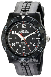 Timex Expedition Czarny/Żywica z tworzywa sztucznego Ø43 mm T49831D7