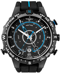 Timex Intelligent Czarny/Guma Ø45 mm T49859D7