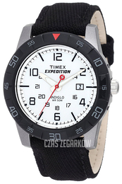 Timex Biały/Tkanina Ø43 mm T498639J