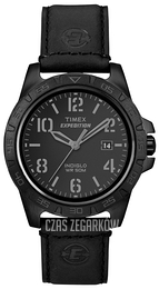Timex Expedition Czarny/Skóra Ø41 mm T49927