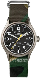 Timex Czarny/Tkanina Ø40 mm T49961CG