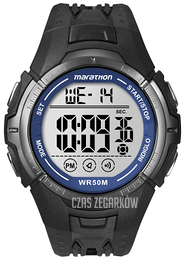 Timex Marathon Ekran LCD/Żywica z tworzywa sztucznego Ø44 mm T5K359M6