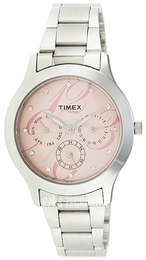 Timex Classic Różowy/Stal Ø40 mm TI000Q80100