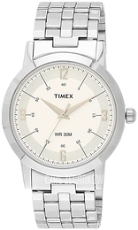 Timex Biały/Stal Ø39 mm TI000T10500