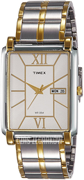 Timex Srebrny/Stal w odcieniu złota TW000W908