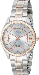 Timex Srebrny/Stal w kolorze różowego złota Ø41.6 mm TW0TG6205