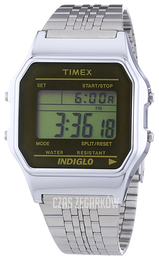 Timex Ekran LCD/Stal TW2P58500