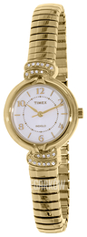 Timex Biały/Stal w odcieniu złota Ø26 mm TW2P61300