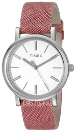 Timex Biały/Skóra Ø32 mm TW2P63600AB