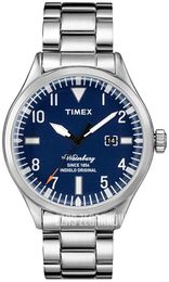 Timex Niebieski/Stal Ø42 mm TW2P64500BR
