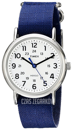 Timex Weekender Biały/Stal Ø38 mm TW2P658009J