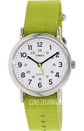Timex Weekender Biały/Tkanina Ø38 mm TW2P65900