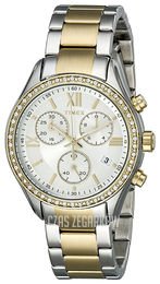 Timex Srebrny/Stal w odcieniu złota Ø38 mm TW2P67000AB